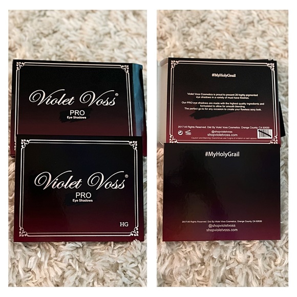 NEW! VIOLET VOSS PRO 20 EYESHADOW PALETTE HOLY GRAIL! Paraben-free;sulfate-free! - Picture 14 of 14